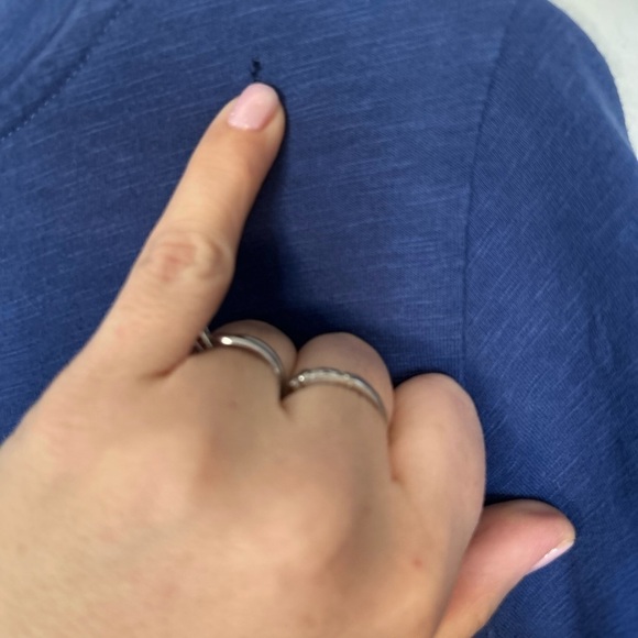 FRESH PRODUCE XXL South Beach BLUE LORNA Jersey POCKETS Swing Dress - Picture 7 of 10